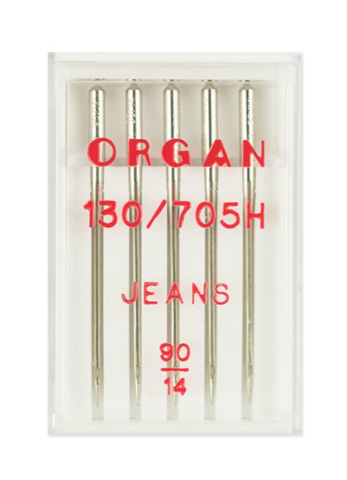 Иглы джинс №90, Organ, 5 шт 130/705.90.5.H-J - фото 5086