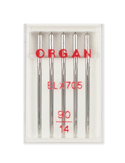 Иглы для плоскошовных машин № 90, Organ, 5 шт EL  х 705. 90.5 - фото 5113