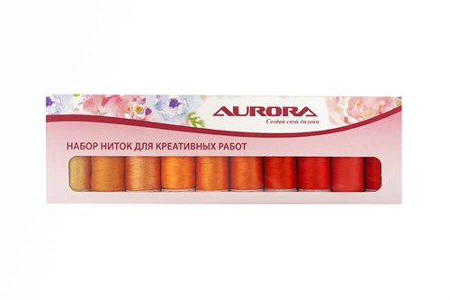 Набор ниток для креативных работ Лилия AU-8210 Aurora AU-8210 - фото 7845