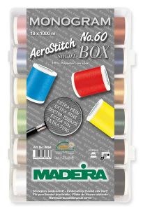 Набор ниток Aerostitch №60 18*1000м Madeira 8064 - фото 7921