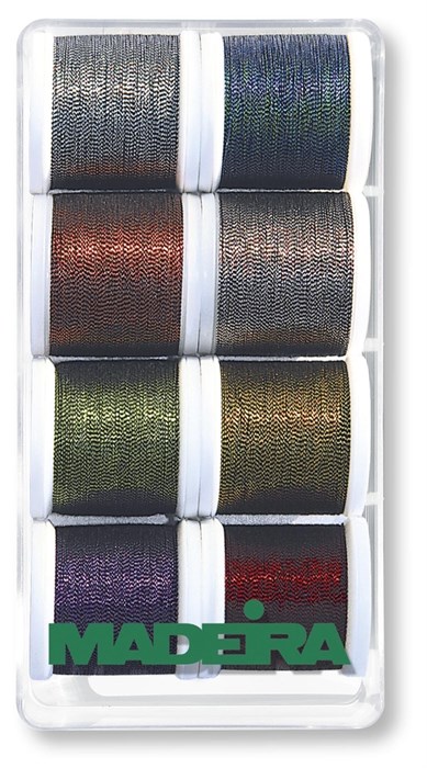 Набор ниток Metallic soft 8*200м Madeira 8011 - фото 7942
