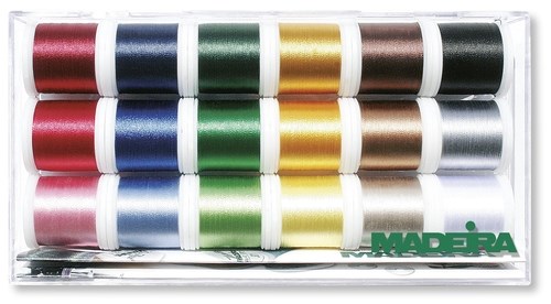 Набор ниток Rayon 18*200м Madeira 8040 - фото 7962