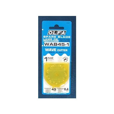 Лезвие фигурное круговое 45мм большая волна OLFA WAB-45-1 - фото 8147