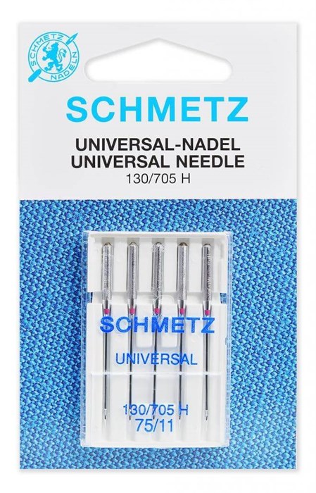 Иглы стандартные № 75, Schmetz, 5шт 22:15.2.VMS - фото 8377