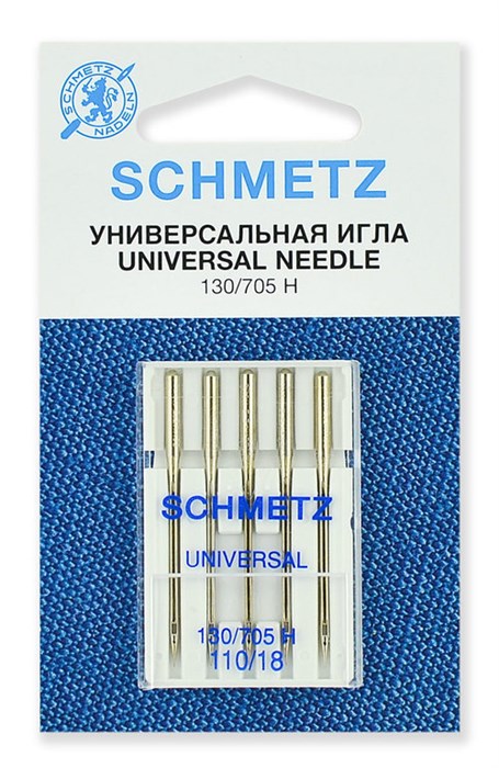 Иглы стандартные №110, Schmetz, 5шт 22:15 2 VFS - фото 8386
