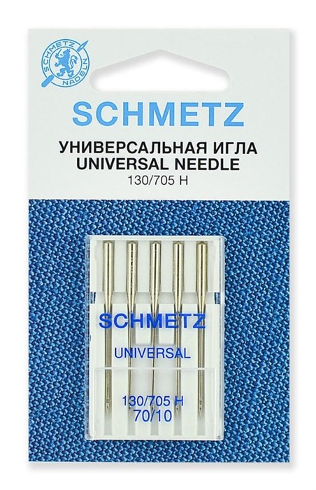 Иглы стандартные № 70, Schmetz, 5шт 22:15.2.VBS - фото 8398