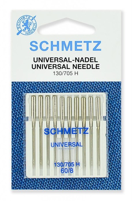 Иглы стандартные № 60, Schmetz, 10шт 22:15.2.XAS - фото 8402