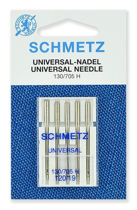 Иглы стандартные № 120, Schmetz, 5шт 22:15.2.VGS - фото 8403
