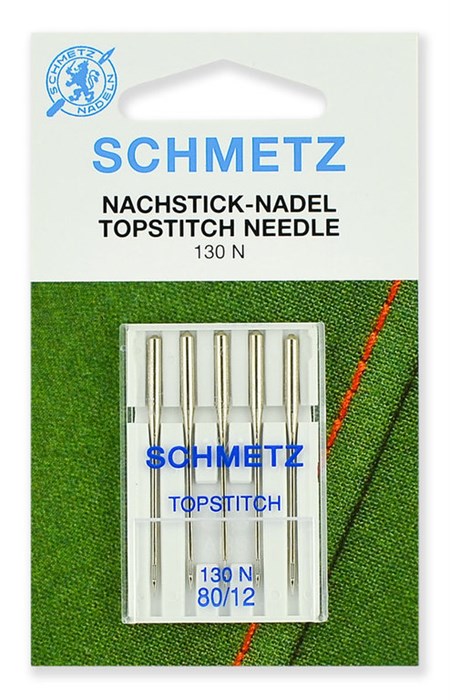 Иглы Top Stitch  №80, Schmetz, 5шт 08:90 2 VCS - фото 8462