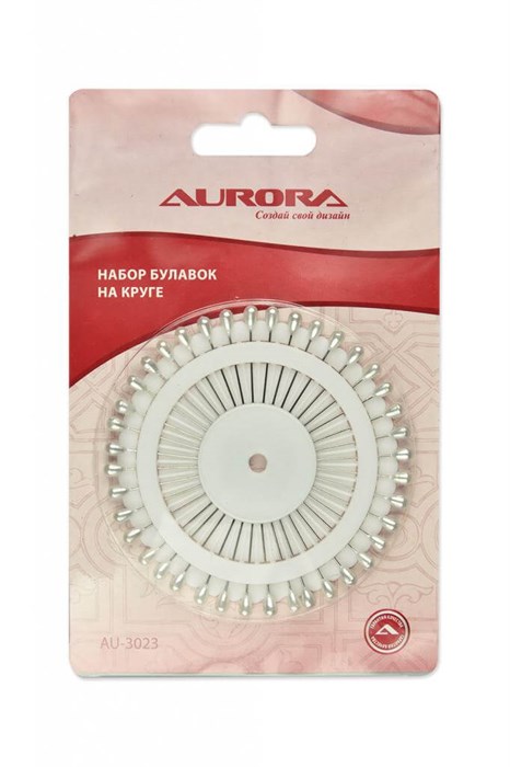 Булавки портновские на круге AU-3023 AU-3023 - фото 8495