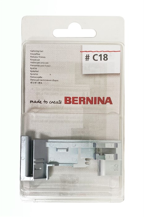 Лапка для оверлока для выполнения сборок № C18 Bernina 103 426 70 00 - фото 8669