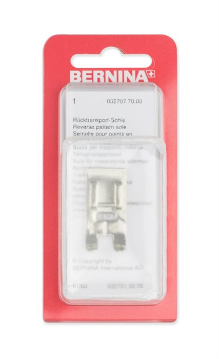 Подошва к лапке №1 для заднего хода Bernina 032 707 71 00 - фото 8737