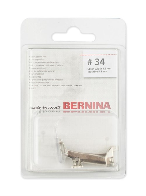 Лапка для шв. маш. №34 для реверсных стежков Bernina 030 770 72 00 - фото 8765