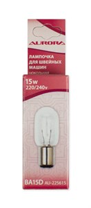 Лампочка для шв. машин цокольная 22х56mm AU-225615
