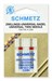 Иглы стандартные двойные № 80/2,0, Schmetz, 2шт 70:20.2.DCS - фото 8387