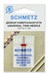 Иглы стандартные двойные № 80/4,0, Schmetz, 1шт 70:40.2.SCS - фото 8391