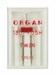 Иглы двойные стандарт №100/6,0, Organ, 1шт 24098 - фото 8439